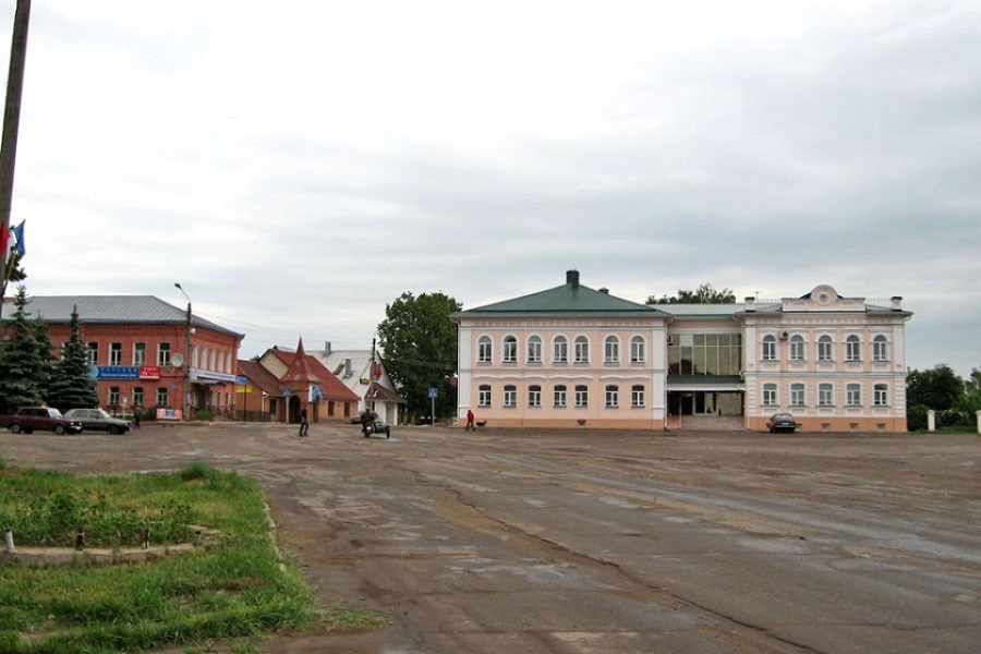 Церковь Богоявления красное на Волге